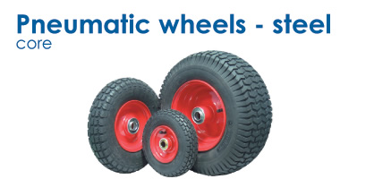 pneumatic wheels steel