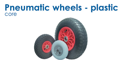 pneuamtic wheels plastic 