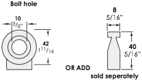 bolt hole diagram