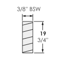 threaded plate option