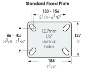 standard fixed plate
