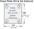 fixed plate iso and na extended