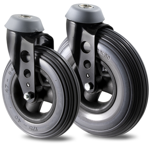 Wheelchair castors