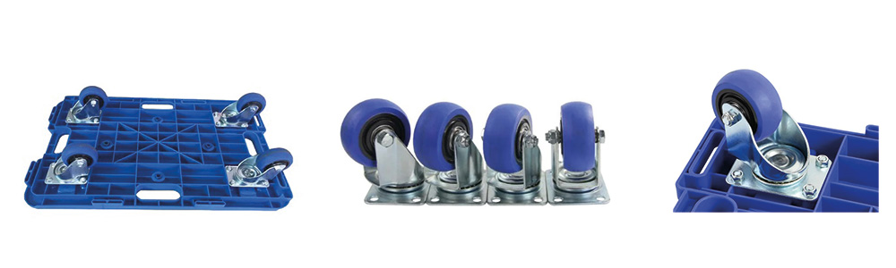 PD150 Heavy-duty interlocking plastic dolly