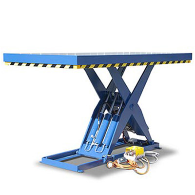 Custom manufactured hydraulic lift tables