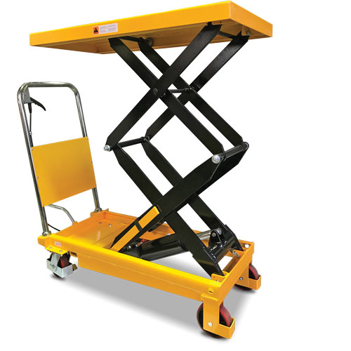 350kg capacity manual-assist scissor lift (SLM350)