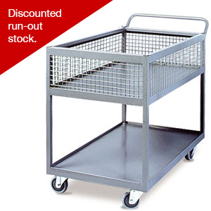 IT2TC340 2-Tier trolley with top basket