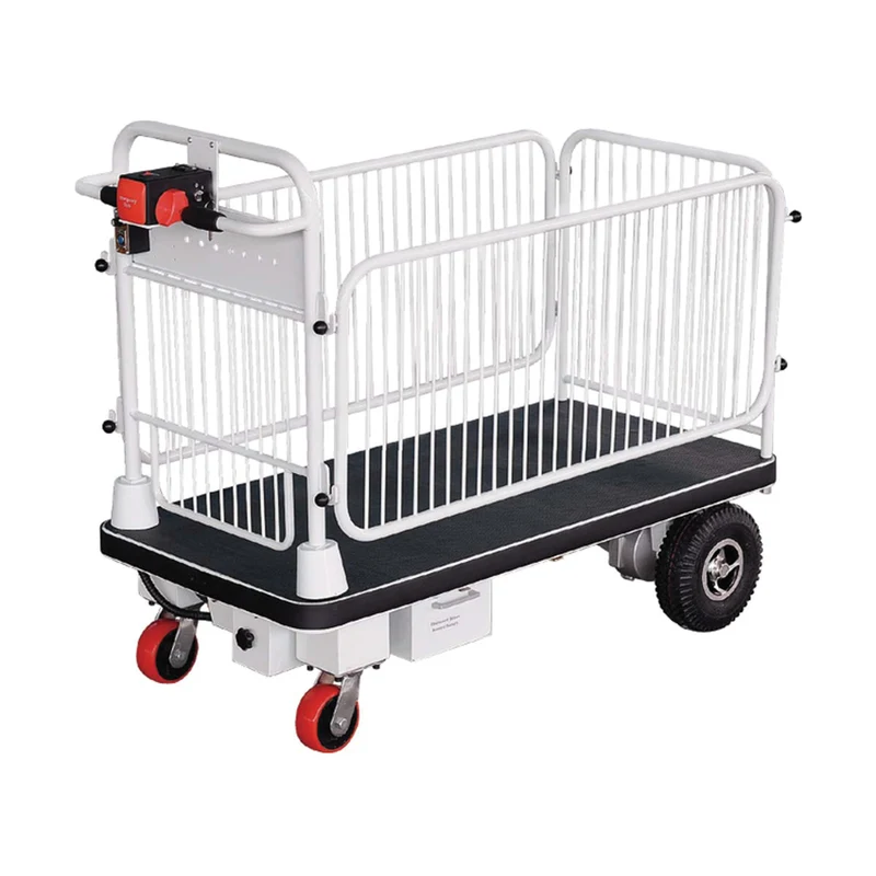 400kg Electric Powered Trolley with Cage - IT400EPC