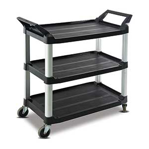 IT135A 2-tiered multi-shelf utility cart