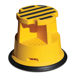 Round safety step