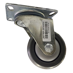 Arc decorative swivel plate castor