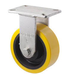 Heavy duty fixed castor