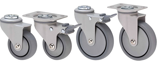 Arc decorative castors