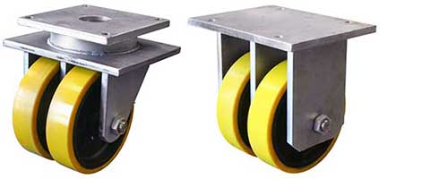 Heavy duty B Series castors group