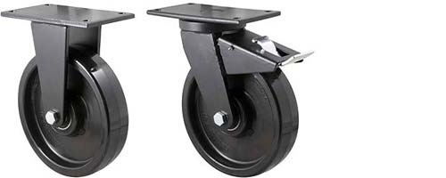 Dumper bin castors